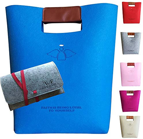 FREEALIVE Buchumschläge Buchzubehör Aufbewahrungstasche Kirche Geschenke Büro Organizer (grün)