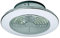 Mantra Iluminación. Modelo ALISIO MINI. Ventilador y plafón de techo de 52,5 cm de diámetro en color plata. Fuente de luz LED 70W 2700K-5000K 4900lm. Ventilador 30W