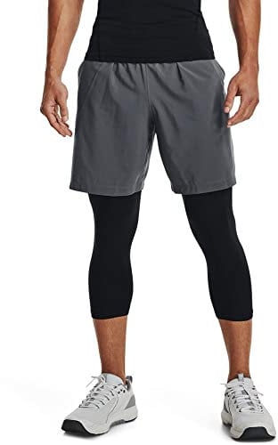 Woven Graphic Shorts Short Graphique tissé, Gris (012)/Rose Penta, 3X-Large Homme