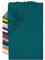 npluseins Microfaser Spannbettlaken – atmungsaktiv und Allergiker geeignet 1519.2192, 120 x 200 cm, Petrol