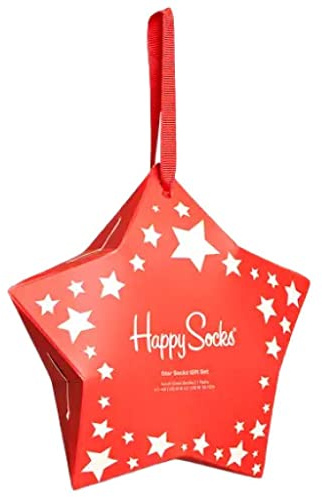 Happy Socks 1 Pack Stars Socken – Rot, rot, M/L