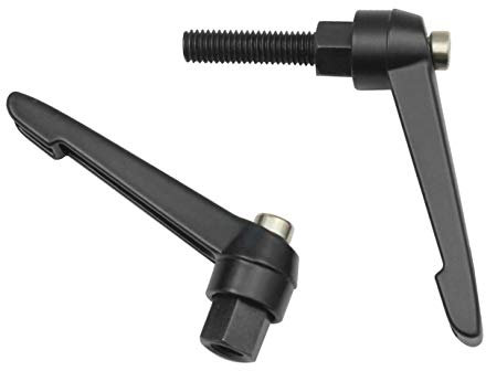 Klemmhebel oder Klemmmutter in 5 Größen & 7 Längen von M5-M12 zum auswählen Spanngriff Spannmutter Verschlusshebel Klemmgriff (M8x50mm)