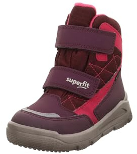 Superfit Mädchen MARS warm gefütterte Gore-Tex Stiefel, ROT/PINK 5500