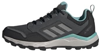 adidas Damen Tracerocker 2.0 Trail Running Shoes Trailrunning-Schuhe, Core Black/Grey Three/Grey Two, 37 1/3 EU