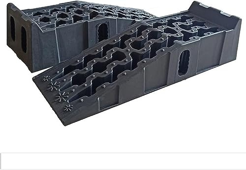 2PCS Hochleistungsplastikgaragen-Werkstatt-Auto-Service-Rampen-2er Set - bis 7300 kg Autoreparaturrampe | 92 * 32 * 32 cm |