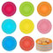 Opopark 40 Pack Colorful Paper Plates,6 Round Party Tableware Plates Disposable Paper Dinner Plate Birthday Party Supplies for Kids Birthday Party Barbecue Wedding