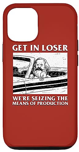 Hülle für iPhone 14 Get In Loser Karl Marx Handyhülle - Kommunismus Meme Lustig