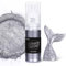 Essbarer Glitzer - 10g Silber Grau Glitzer für Getränke Essbares Glitzerpulver, Lebensmittelfarbe Pulver Goldpulver, Metallisch Glitzerpuder Glitzerspray für Cocktails, Schokolade, Kuchen, Fondant