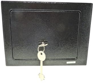 Mechanischer Tresor 230 x 170 x 170 mm – Sicherheitstresor aus Stahl mit Doppelbartschloss, stabilem Gehäuse, Notöffnung & Verankerung – ideal für Wertsachen