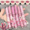 6 couleurs Crystal Jelly Ensemble de rouge à lèvres, baume à lèvres en forme de cœur teinté, brillant à lèvres hydratant miroir, soin nourrissant des lèvres longue durée imperméable à l’eau Maquillage