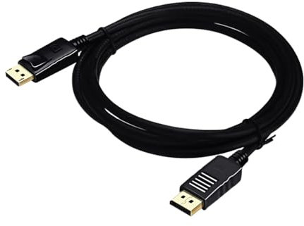 CTCOIJRN Cable DisplayPort 1,2 V de 1M, 5M, Compatible con TV Box PC 4K 2K 1080P a DP 1,2, Adaptador de Cable de Puerto de Pantalla, Cable a-DIO Video HD(1.5m)
