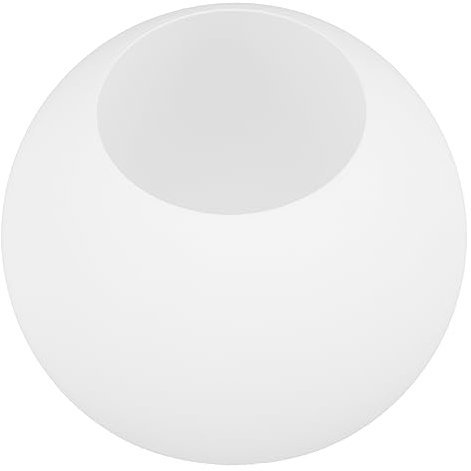 TOGEVAL Milchglas Kugellampe Lampenschirm Ersatzglas Opalweiß Glasleuchte Für Wohnzimmer Deckenleuchte Staubschutz