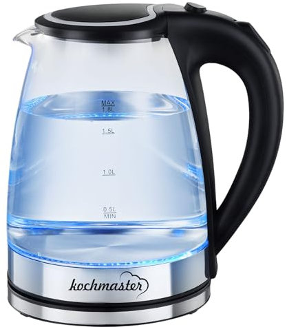 Kochmaster Vitrin Glas Wasserkocher