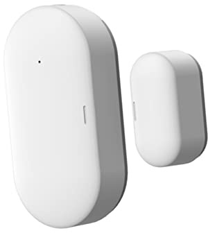 Operitacx Fensterkontakt WLAN Türfenstersensor für Fenster und Schubladen Abs Fernstatusprüfung Echtzeitüberwachung für Zuhause