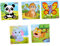 Supvox 5 Stück Puzzle- Aus Holz Kinderspielzeug Pädagogisches Hölzern