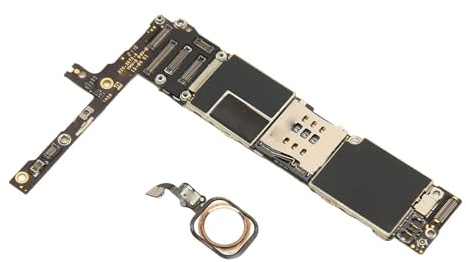 Keenso Reemplazo de placa base desbloqueada de rendimiento fiable para teléfono celular 6 Plus versión de EE. UU. para reparación de teléfonos DIY (16 GB)