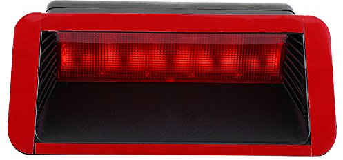 EBTOOLS pour third brake light universal Troisième feu stop,5 LED 12V Usage Général Le Troisième Feu Stop de la Voiture, Niveau D'installation élevé Troisième feu Stop Stop Feu Rouge