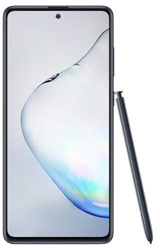 Samsung Galaxy Note 10 Lite (17.02cm (6.7) 128 GB, 6 GB RAM, Dual SIM, Android, Aura Black) Versione Tedesca
