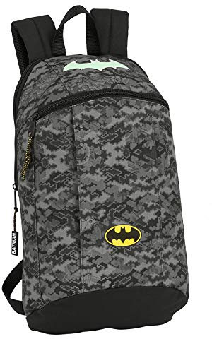 Safta 612004821 Mini Mochila Safta de Uso Diario de Batman Night, 220x100x390mm