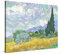 PICANOVA – Vincent Van Gogh Wheat Field with Cypresses 100x75 cm – Bild auf Leinwand – Leinwandbild – Premium Leinwanddruck – Kunstdruck Auf 2cm Holz-Keilrahmen Für Schlaf- Und Wohnzimmer