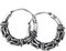 NKlaus 925 Silber Paar Ohrringe Keltische Creole Gothic Celtic Ohrpiercing 12mm 5040