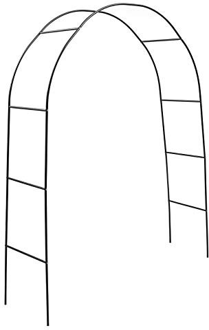 1 Set Supporto Per Fiori Ad Arco Pergolato Nuziale Rastrelliera Per Piante Rampicanti Arco Da Giardino in Ferro Battuto Arco Pergolato Arcuato Sposa Ferro Da Stiro La Recinzione