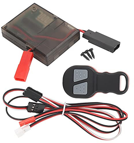Mando a distancia de cabrestante, kit de receptor de mando a distancia inalámbrico de cabrestante universal para coche para accesorio de oruga 1/10 RC