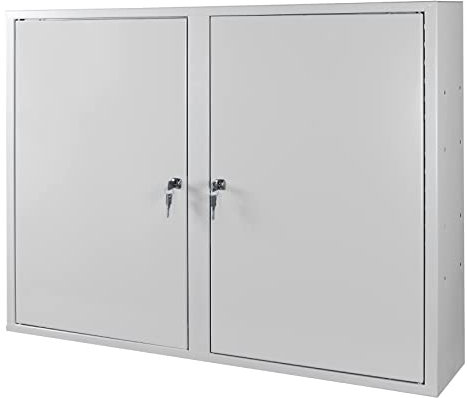 Werkzeug-Wandschrank mit 1 Tür,1 FB,RAL7035/7035