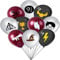 10 Luftballons * ZAUBERER HARRY * als Deko für Kindergeburtstag und Mottoparty | Ø 30cm | plus 5m Ballonschnur | Potter Party Kinder Party Ballon Ballondeko Set