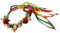 Haarschmuck ukrainische Haarspange Hairband Stirnband Blumenkranz Winok Zubehör zu Vyshyvanka in Rot