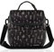 HOMESPON Kühltasche Klein Faltbar Isolierte Lunchtasche Picknicktasche Thermotasche für Frauen Erwachsene Lunchbox Behälter mit Schultergurt Fronttasche für Arbeit Picknick (Weiße Blume)