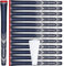 Geoleap Golfgriff-Set, 13 Stück, weiche Golfschlägergriffe, reduziertes Kegel-Design, bietet hohe Traktion und Leistung, 13 Griffe mit 15 Bändern und 13 Griffen, mit allen Reparatur-Sets zur Auswahl
