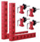 Fippy 90 Degree Positioning Squares Clamps Right Angle Clamps 5'' x 5'', 2PCS Aluminium Alloy 90 Degree Corner Clamps for Woodwork Picture Frame Cabinet