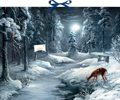 Zettel-Adventskalender – Liegt nun so still die weite Welt: 24 Gedichte über die Magie des Mondes (Literarische Adventskalender)