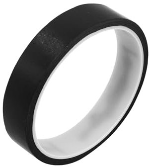 Uotyle Hitzebeständig Klebeband PTFE Filmklebeband Schwarz 20mm Breite 10m 33 Fuß Lang