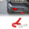 CKPEOR Gancio di Traino Posteriore Kit Gancio di Traino Sinistro rimorchio Gancio Ricevitore per 2018-2023 Jeep Wrangler JL JLU,Rosso