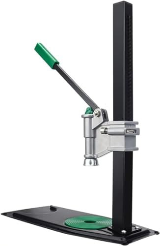 GOLOLL Adjustable Height Counter Top Capper Manual Bottle Capper Tool,26-29mm Heavy Duty Strong Metal Bench Bottle Capper, Beer Bottle Capping Machine for Home Brewing