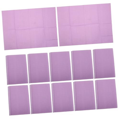 IWOWHERO 50pcs Disposable Nail Art Table Cover Oilproof Nail Desk Mat for Salon Manicure Workstation Protection