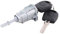 Szwaldaper Barillet de Serrure de Porte côté conducteur Avant Droit avec 2 clés, for Golf, Mk4, for Bora, for Fox Fabia New, for Beetle, for Transporter T5 1U0837168 Actionneur de Serrure de Porte