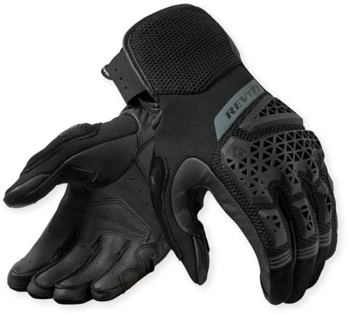 Revit Sand 5 Motorrad Handschuhe, schwarz, 3XL