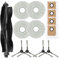 Kit de repuesto de paño y cepillo para fregona para aspiradora inteligente Karcher RCV 5 Plus