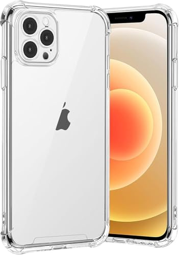 Compatibile con iPhone 12 Pro Max, custodia trasparente per telefono, antigraffio e assorbimento degli urti, rimane originale la bellezza del tuo telefono, custodia di base per iPhone 12 Pro Max Hülle