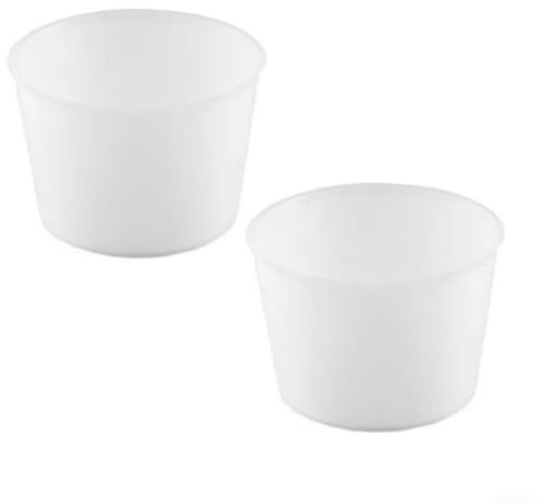 Smospr Water Resistant Plastic Insert for Standard Sauna Bucket 235mm Top Diameter Prevents Wood Swelling and Water Damage Essential Sauna Room Accessory for Easy Cleaning and Long La(2pcs)