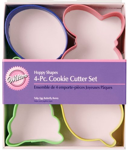 Cookie Cutters 4/Pkg-Hoppy Shapes