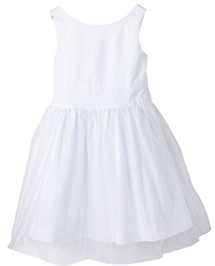 Vertbaudet Festliches Mädchenkleid, Satin und Tüll