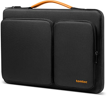 tomtoc 360 Laptop Sleeve Case for 13 in New MacBook Air 2025-2018 M4/A3240 M3/A3113 M2/A2681 M1/A2337, 13'' MacBook Pro M2/M1 2024-2016, Water-Resistant Bag for 13 iPad Pro/Air M3 2025, Surface Pro