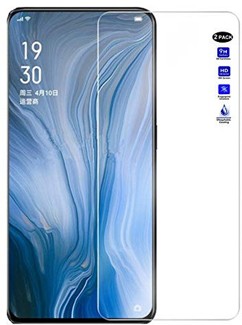 XMTON Oppo Reno 10x Zoom 6.6 Pellicola Protettiva,Ultra Resistente Trasparente Durezza 9H Vetro Temperato Protezione Schermo per Oppo Reno 10x Zoom Smartphone (2 Pack)