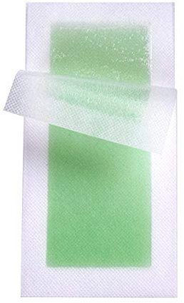 JAWSEU 40PCS Haarentfernungs-Wachsstreifen, Körperwachsstreifen, Kaltwachsstreifen Haarentfernung für Kopf-Hals-Arm-Bein-Körper