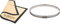 DE BUYER 4938.40 Tapis Airmat Siliconé Aéré 40 x 30 cm & 3093.26 -Cercle a Tarte INOX perfore ht2 ø26 cm