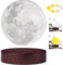 Levitierende Mondlampe, 3 Farben Modelle schwebenden Mond Lampe, schwebend und Spinnen in der Luft Mond Nachtlicht für einzigartige Geschenke, Zimmer Dekoration, Büro Schreibtisch Tech Spielzeug